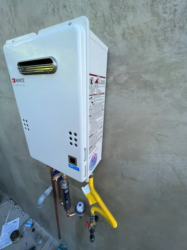 Tankless water heater installation for Shoemakers Lot homes